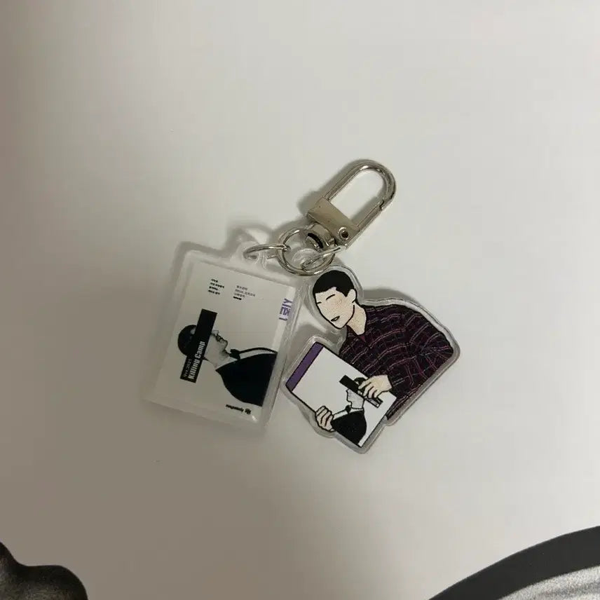 [BUNJANG] Hyun Woo Jin Killcam Acrylic Keyring / 현우진 킬캠 아크릴 키링