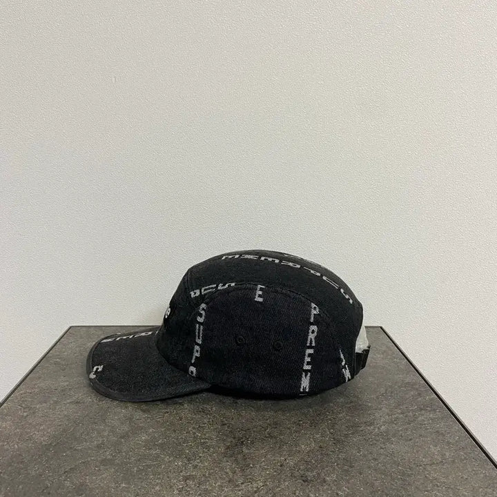 [BUNJANG] OS Supreme Box Logo Camp Cap Denim Black / (OS) 슈프림 박스로고 캠프캡 모자 데님 블랙