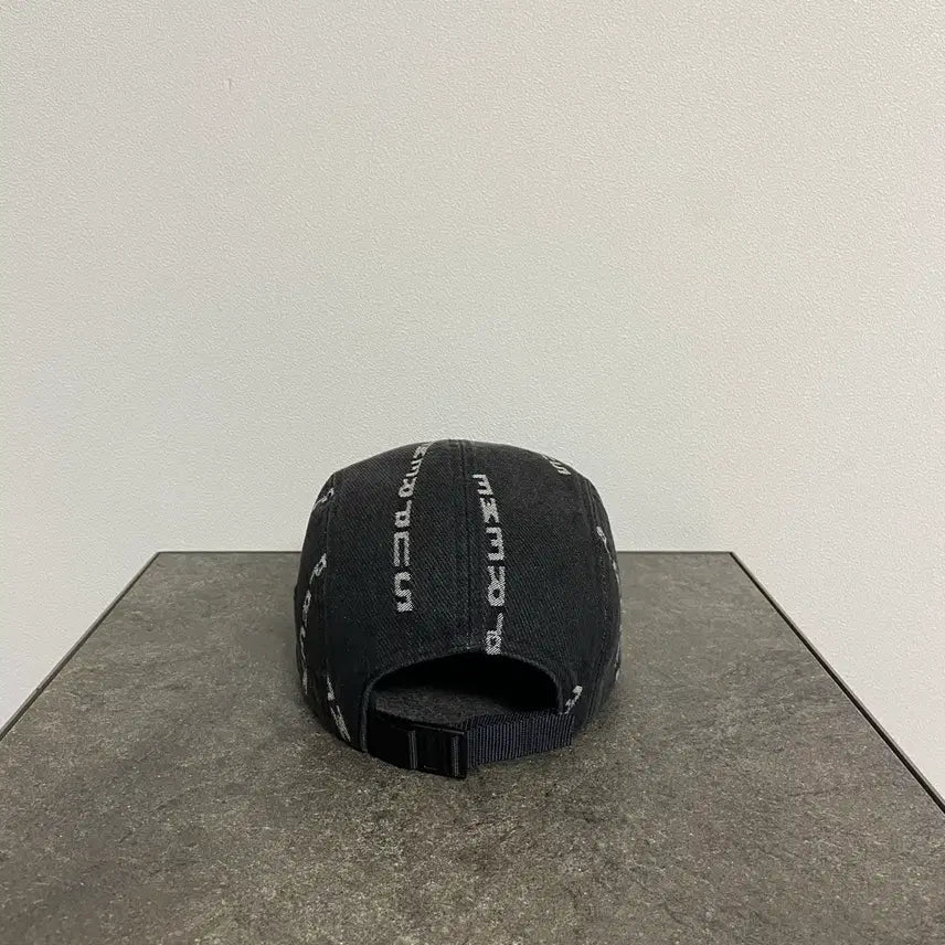 [BUNJANG] OS Supreme Box Logo Camp Cap Denim Black / (OS) 슈프림 박스로고 캠프캡 모자 데님 블랙