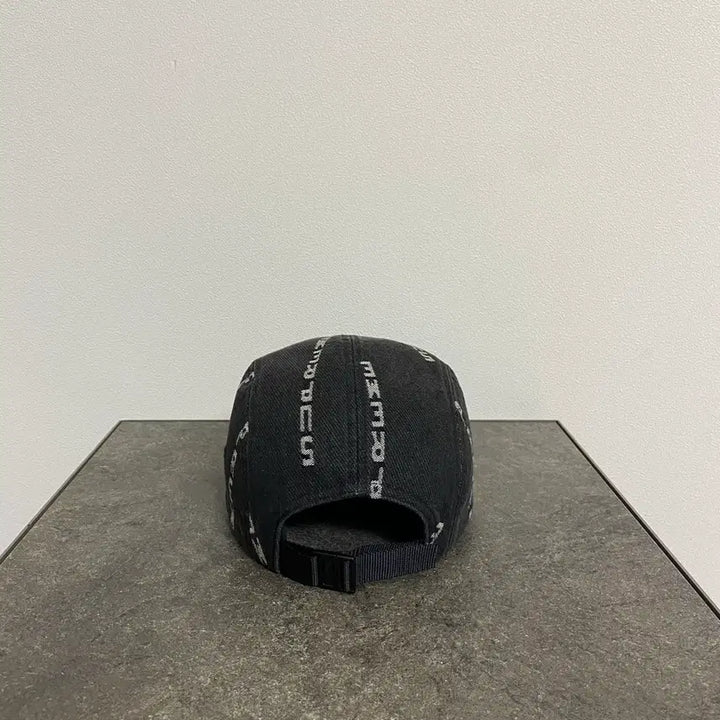 [BUNJANG] OS Supreme Box Logo Camp Cap Denim Black / (OS) 슈프림 박스로고 캠프캡 모자 데님 블랙