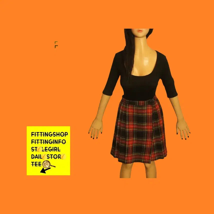 [BUNJANG] Vintage Mini Skirt / 2088 미니스커트 미니치마 주름치마 체크치마빈티지스커트 롱스커트 롱치마