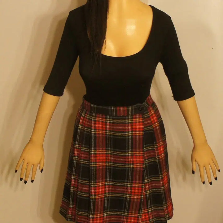 [BUNJANG] Vintage Mini Skirt / 2088 미니스커트 미니치마 주름치마 체크치마빈티지스커트 롱스커트 롱치마