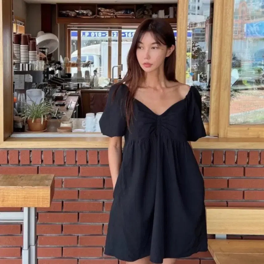 [BUNJANG] Myelim Puff Dress / 마이림 퍼프 원피스