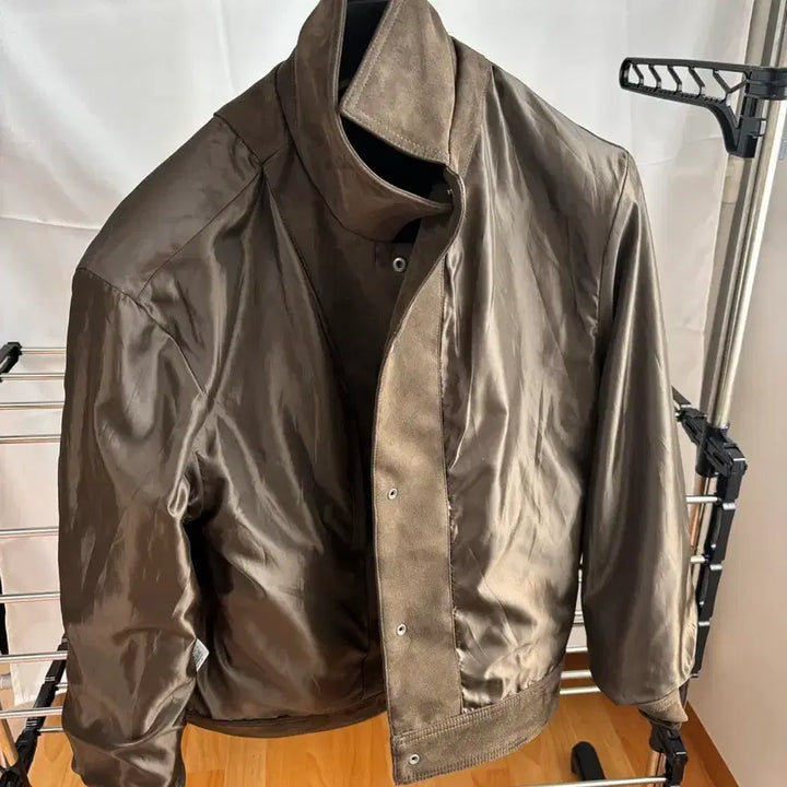 [BUNJANG] Mind Bridge Suede Trucker Jacket Brown 95 / 마인드브릿지 스웨이드트러커 브라운 95