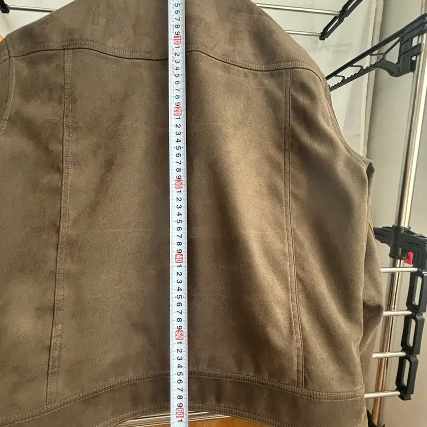 [BUNJANG] Mind Bridge Suede Trucker Jacket Brown 95 / 마인드브릿지 스웨이드트러커 브라운 95