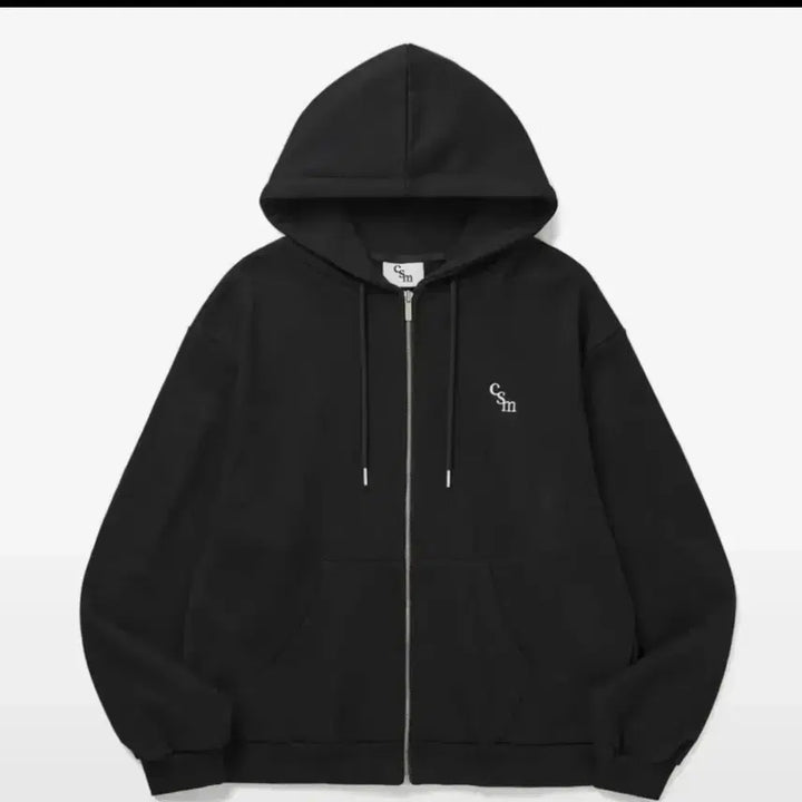 [BUNJANG] IFILBLUESCM Black Hooded Zip-up Hoodie / 새상품 무신사 아이필블루씨에스엠 CSM 블랙 후드집업-S,M사이즈