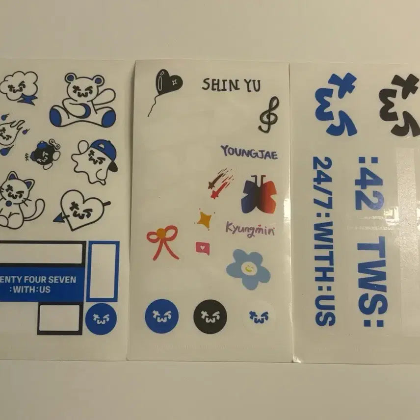 [BUNJANG] TWS Light Stick Sticker / TWS 응원봉 스티커