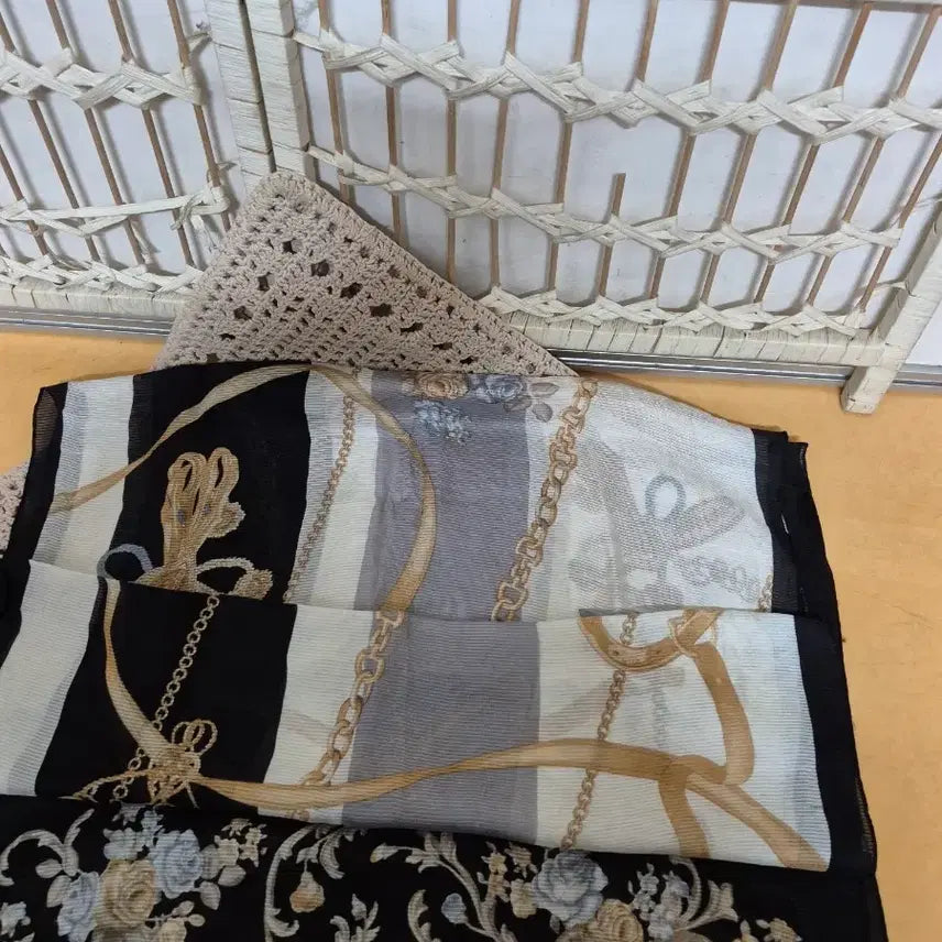 [BUNJANG] Silk Scarf / 시정품실크100%롱스카프