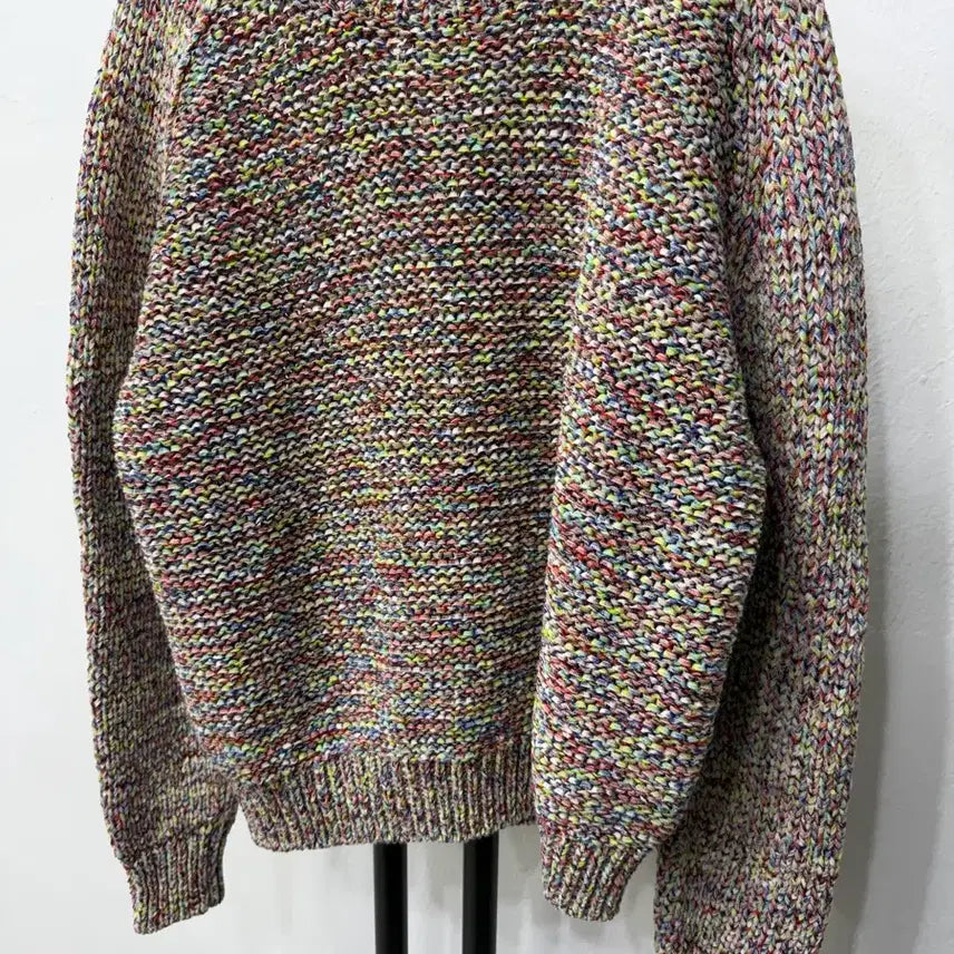 [BUNJANG] COS Women's Mixed Color Knit Sweater - M / 정품) COS 코스 여성 믹스 컬러 니트 스웨터 M
