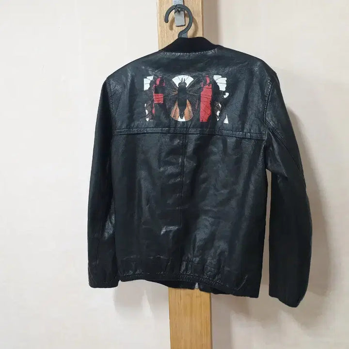 [BUNJANG] T.I FOR MEN Leather Blouson Jacket / T.I FOR MEN 양가죽 가죽 블루종 90~95슬림