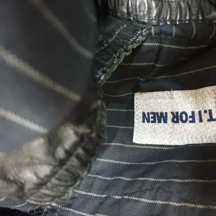 [BUNJANG] T.I FOR MEN Leather Blouson Jacket / T.I FOR MEN 양가죽 가죽 블루종 90~95슬림