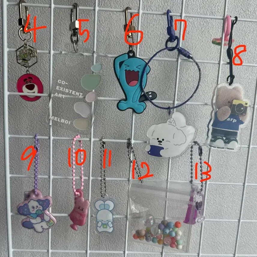 [BUNJANG] Keyring - Various Designs / 키링