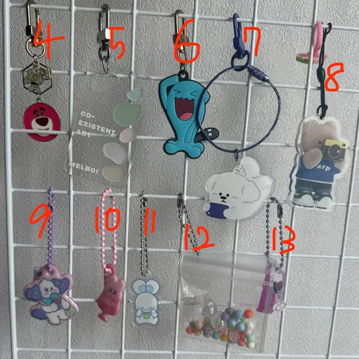 [BUNJANG] Keyring - Various Designs / 키링