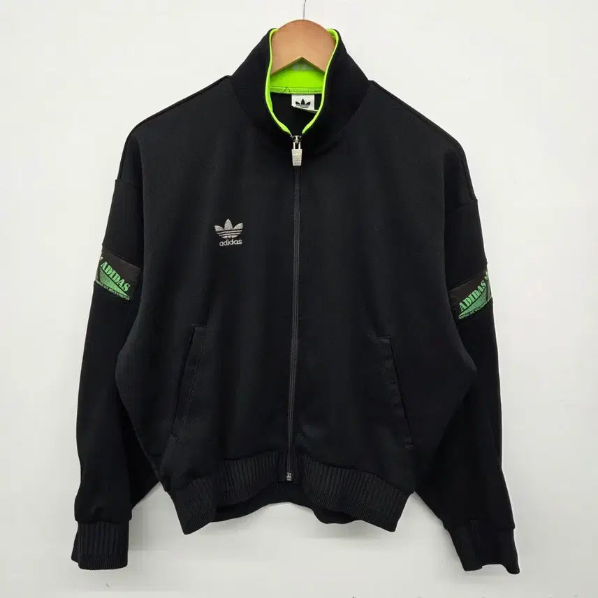 [BUNJANG] Adidas Black Track Top Jacket (Women's M) / 아디다스 블랙 트랙탑 자켓 여m