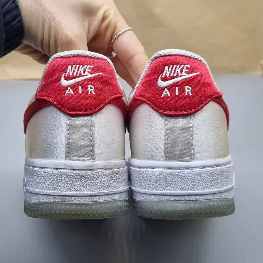 [BUNJANG] Nike Air Force 1 Red Women's Sneakers 230 / 나이키 에어포스1 다시티레드 여성운동화230