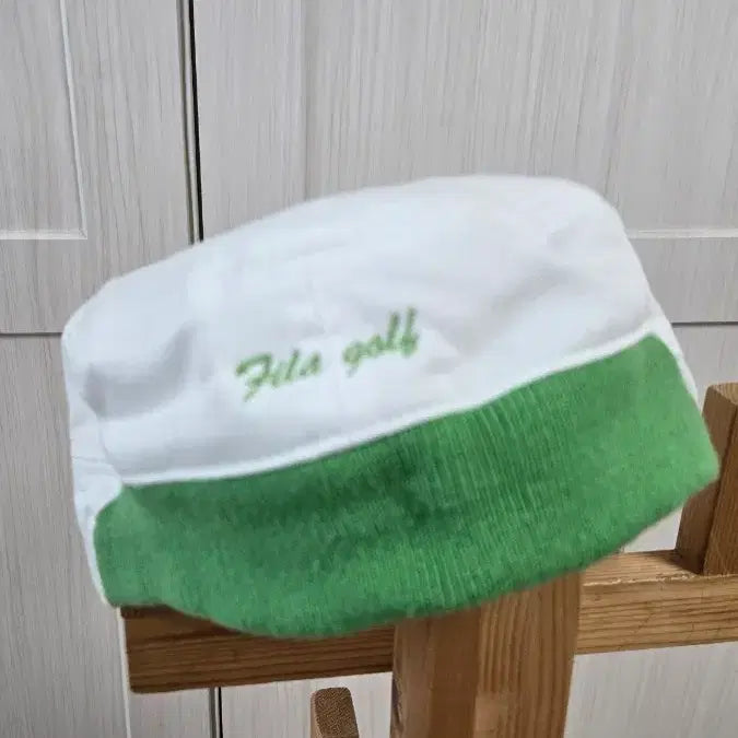 [BUNJANG] Fila Golf White Cap / 휠라 골프 화이트 캡 모자