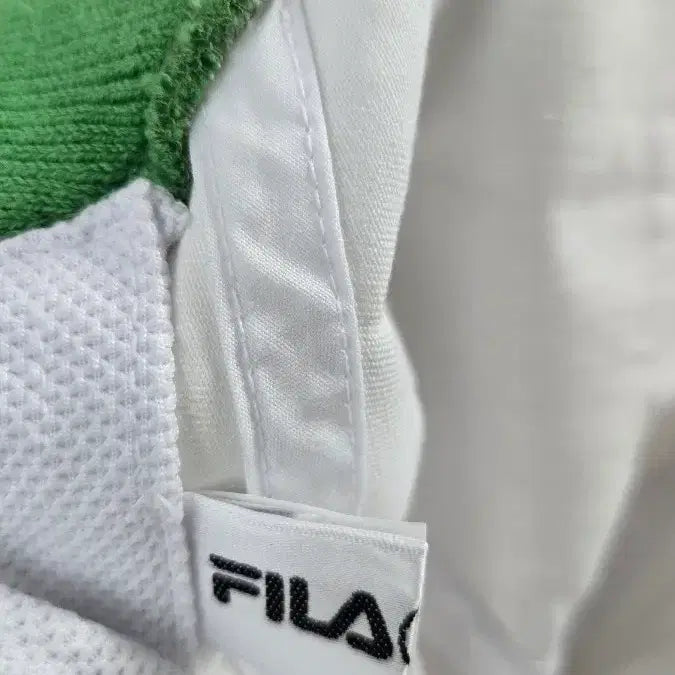 [BUNJANG] Fila Golf White Cap / 휠라 골프 화이트 캡 모자