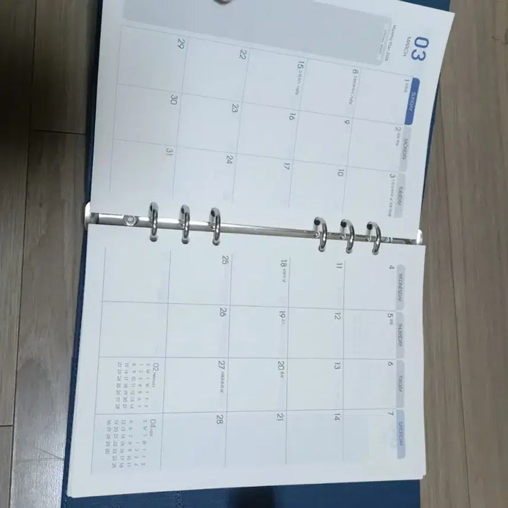 [BUNJANG] 2026 6-Ring Fabric Diary / 2026 6공 다이어리