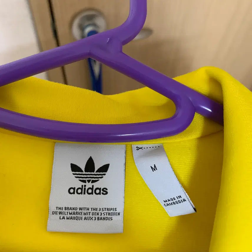 [BUNJANG] [매장정품] 아디다스 파이어버드 옐로우 져지 M 싸움독학 져지 / [매장정품] 아디다스 파이어버드 옐로우 져지 M 싸움독학 져지