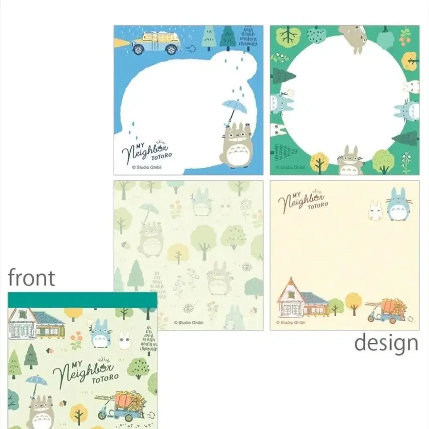 [BUNJANG] Studio Ghibli Totoro Memo Pad Set / 스튜디오 지브리 토토로 메모패드 세트