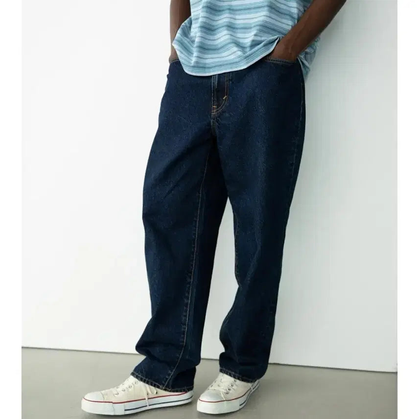 [BUNJANG] thisisneverthat Regular Fit Denim / 디스이즈네버댓 레귤러진 원워시 데님 Regular Jeans One Wa