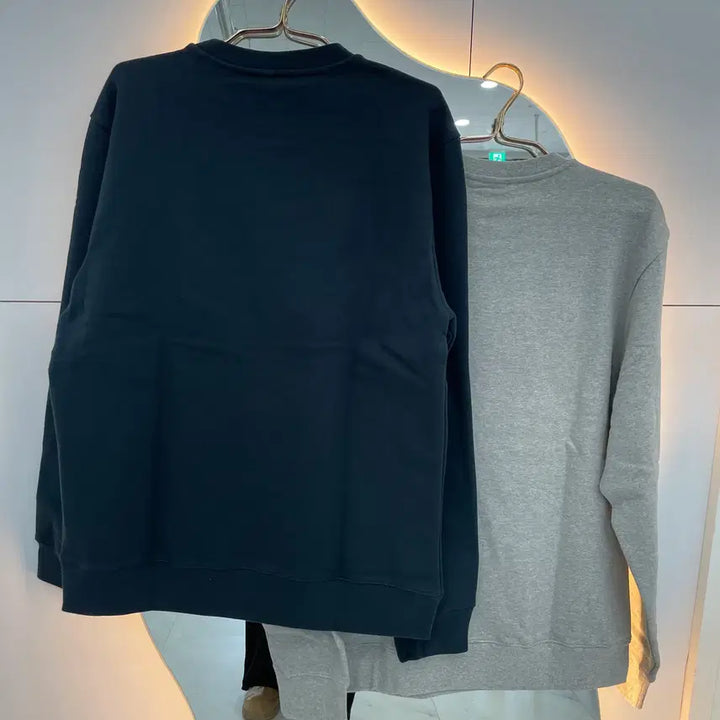 [BUNJANG] A.P.C. Men's & Women's Sweatshirt Gray/Navy / [새상품] 아페쎄 맨투맨 남여공용