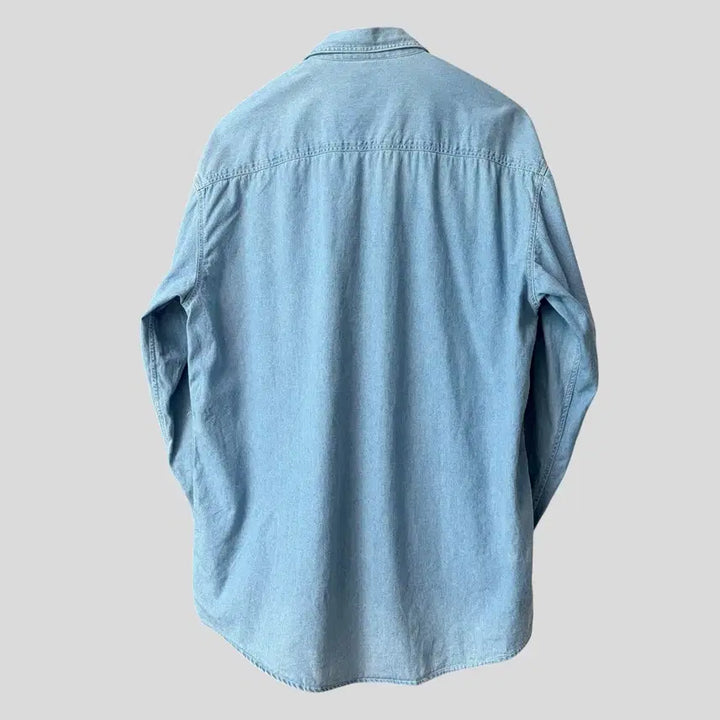 [BUNJANG] McDonald's Vintage Denim Shirt (L) / (L)빈티지 McDonald's 맥도날드 데님셔츠