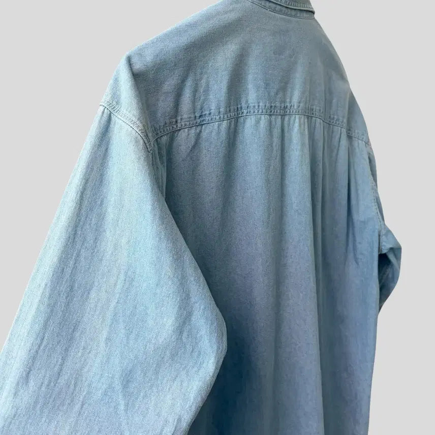 [BUNJANG] McDonald's Vintage Denim Shirt (L) / (L)빈티지 McDonald's 맥도날드 데님셔츠