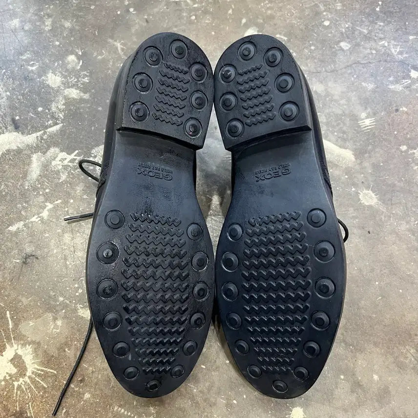 [BUNJANG] GEOX Chaka Boots - Black - Men's Shoes / 42) 새제품 GEOX 제옥스 차카부츠 구두 신발