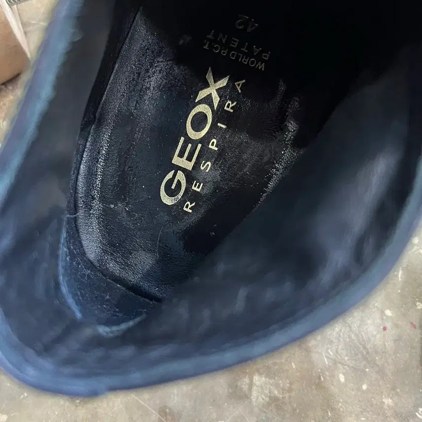 [BUNJANG] GEOX Chaka Boots - Black - Men's Shoes / 42) 새제품 GEOX 제옥스 차카부츠 구두 신발