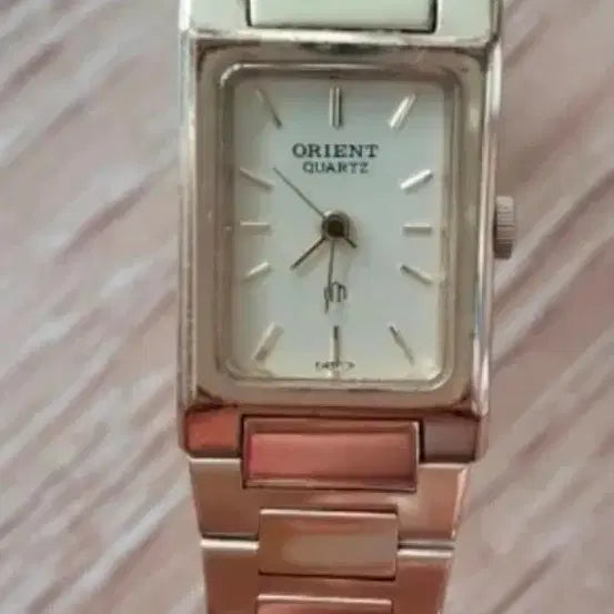 [BUNJANG] Orient Quartz Square Women's Watch / 오리엔트 쿼츠 사각 여성 시계