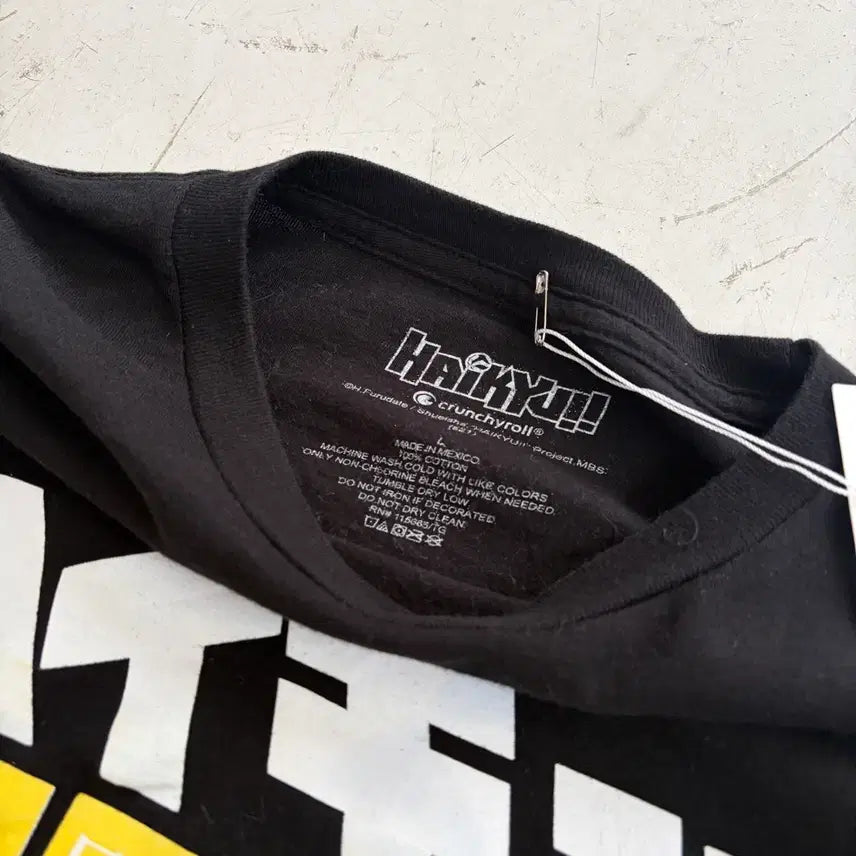 [BUNJANG] Haikyuu Official Vintage Long Sleeve L / 하이큐 오피셜 빈티지 롱슬리브 L