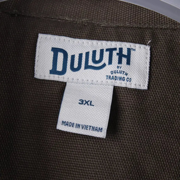 [BUNJANG] DULUTH Work Shirt Jacket Khaki (3XL) / DULUTH 덜루스 워크 셔츠 자켓 카키 (3XL)