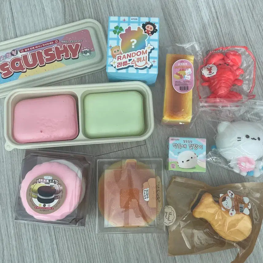 [BUNJANG] Squishy Bundle Set / 말랑이 스퀴시 9개 일괄