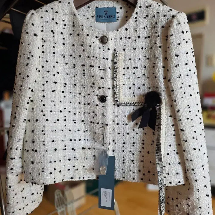 [BUNJANG] Vera Yang Tweed Jacket / 베라양 여성 자켓