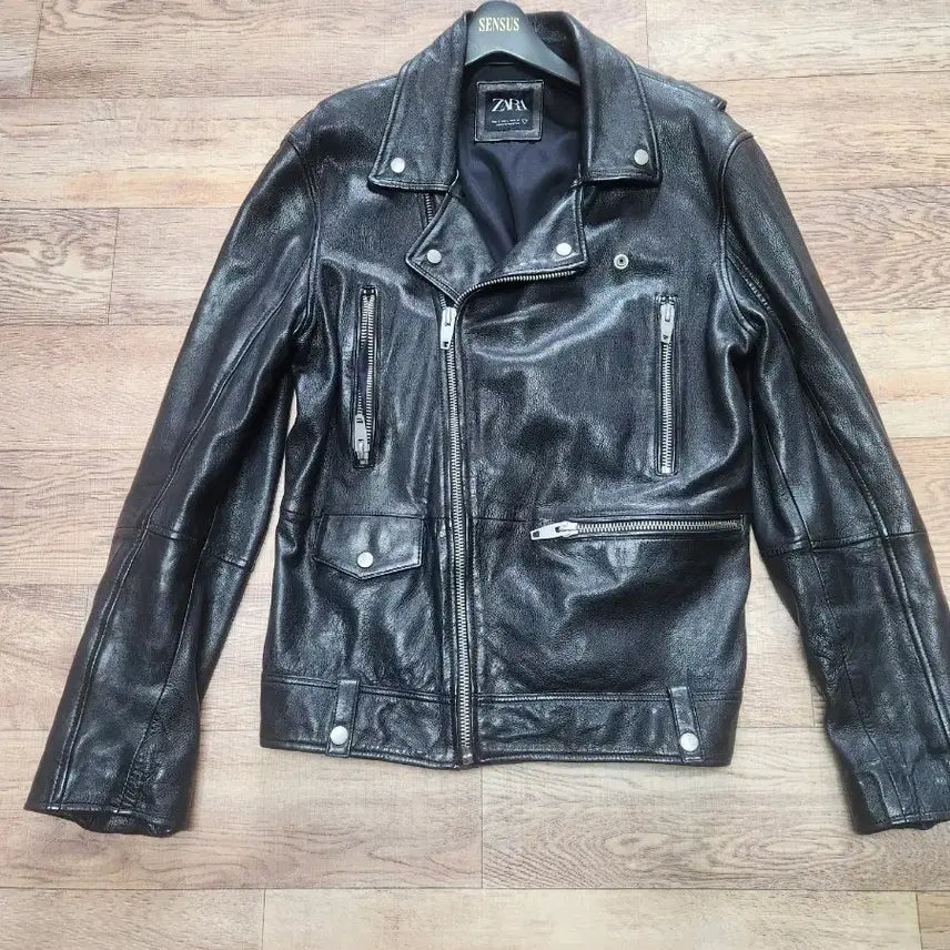 [BUNJANG] ZARA Leather Jacket / 자라 가죽자켓