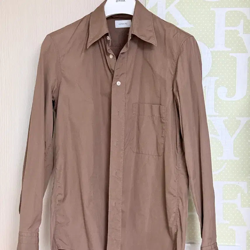 [BUNJANG] 르메르 20AW Brown Shirt 46 / 르메르 20AW 브라운 셔츠 46