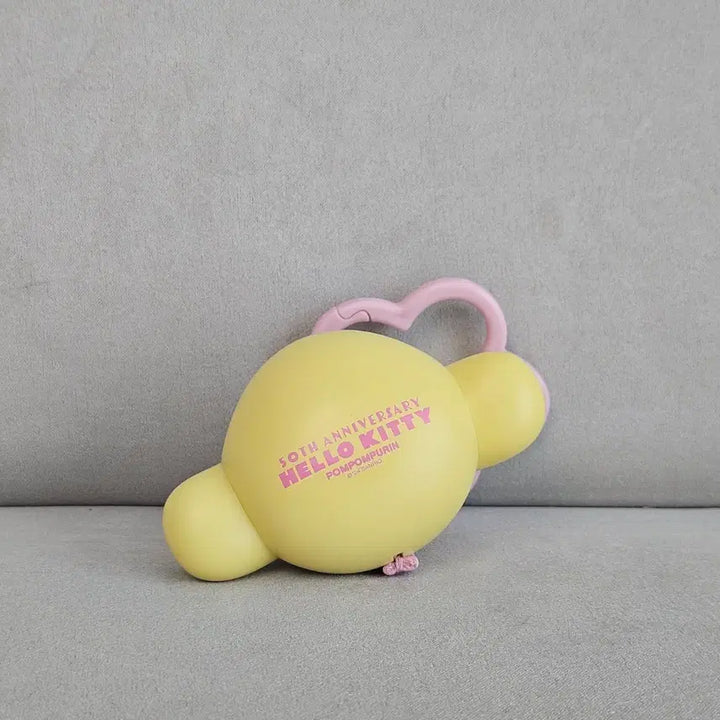 [BUNJANG] Hello Kitty x Pompompurin 50th Anniversary Figure Tape Measure Keyring / 헬로키티 50주년 콜라보 폼폼푸린 피규어 줄자 키링