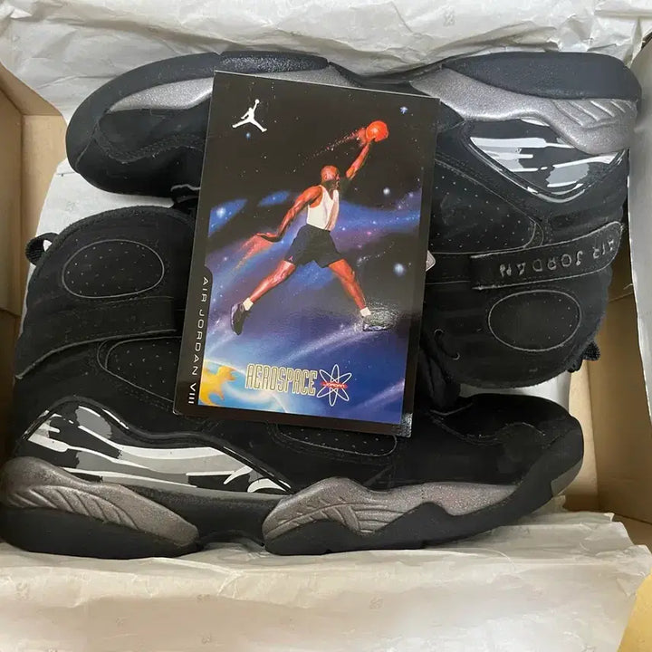 [BUNJANG] Nike Jordan 8 Chrome Sneakers / 조던8 크롬 팔아오