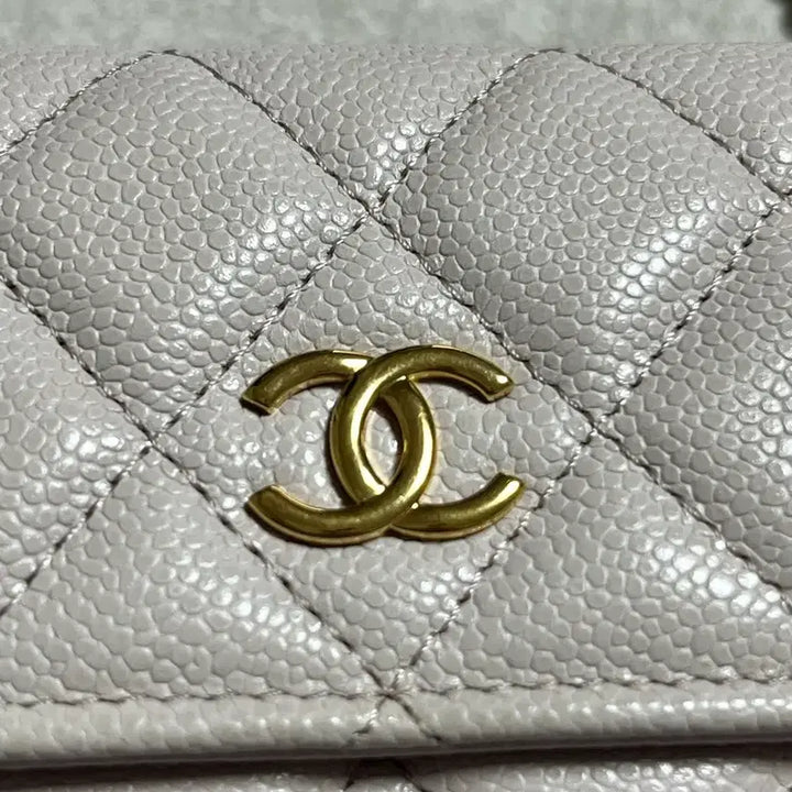 [BUNJANG] Chanel Coco Chain Card Wallet / 샤넬 클래식 캐비어 코코 체인 카드지갑 정품