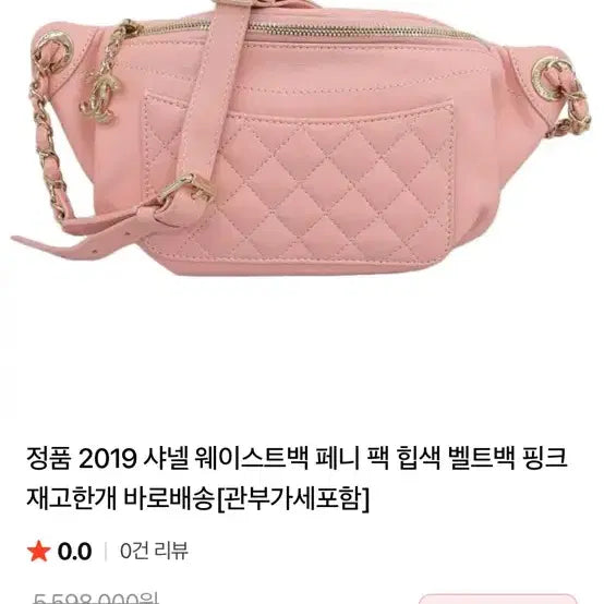 [BUNJANG] Chanel Penny Pack Waist Bag Belt Bag / 샤넬 웨이스트백 페니 팩 힙색 벨트백 정품