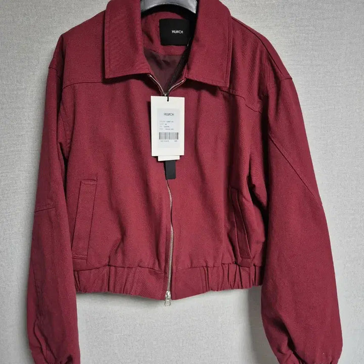 [BUNJANG] Hunch Crop Cotton Blouson Jacket / (새상품)헌치 크롭 코튼 블루종 자켓