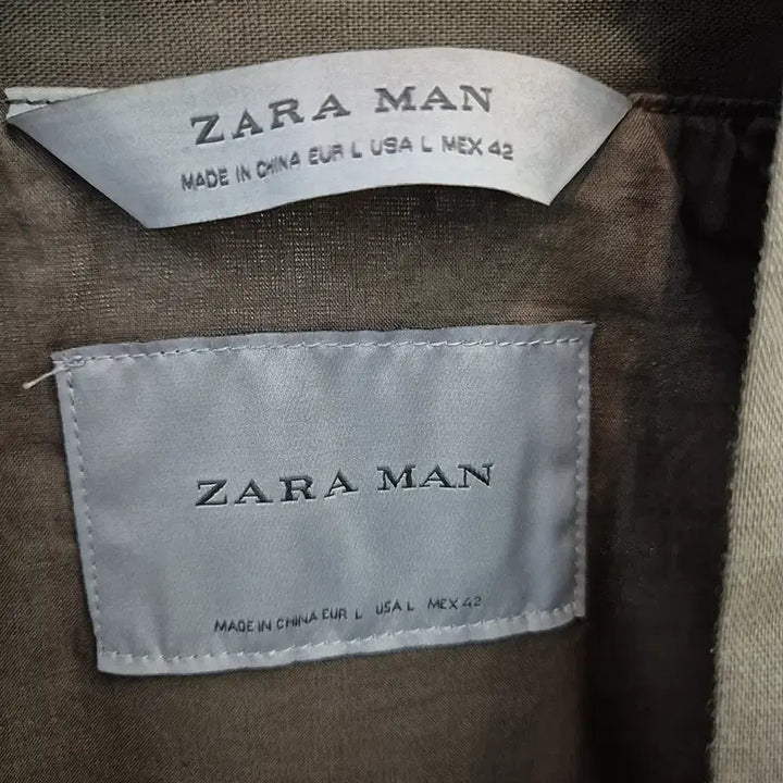 [BUNJANG] ZARA Linen Blend Jacket Men's L / 자라 린넨 자켓 남성 L