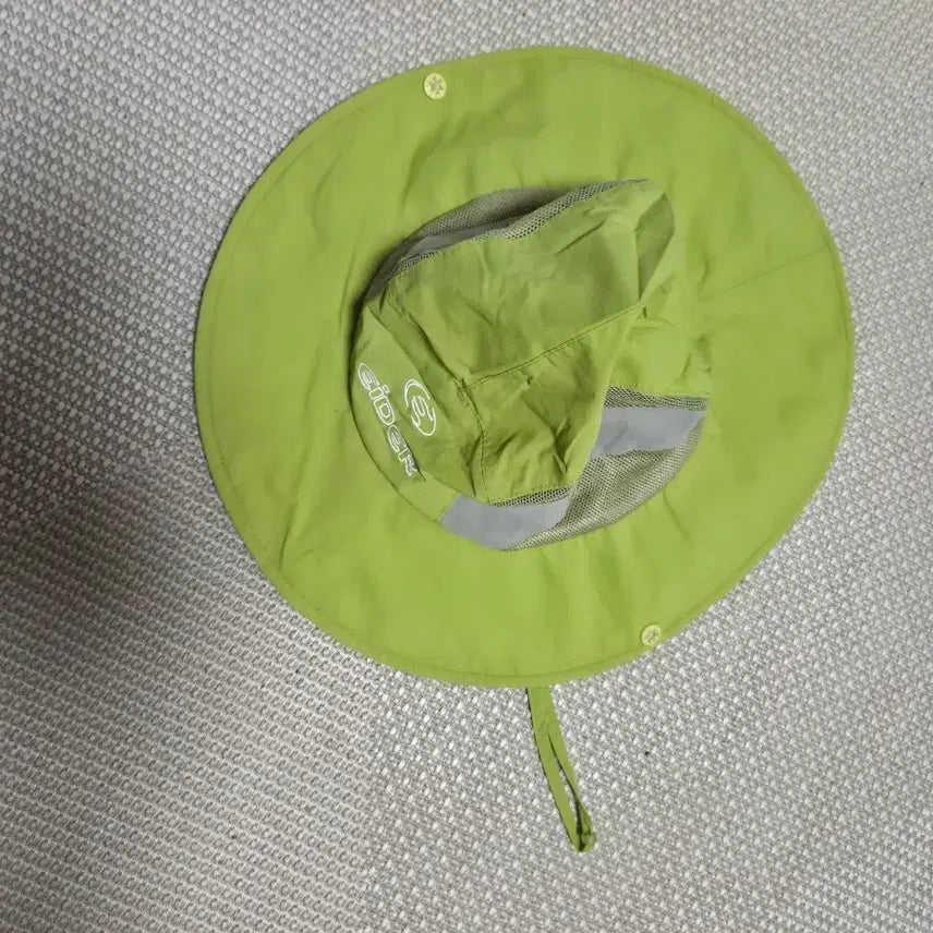 [BUNJANG] Eider Lime Bucket Hat Size 60 / 아이더 라임색 등산 모자 60