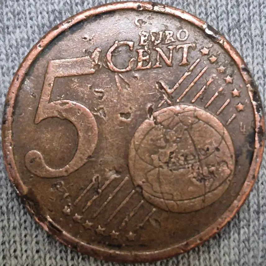 [BUNJANG] Italy 2002 5 Cent Coin / 이탈리아 2002년 5센트  주화