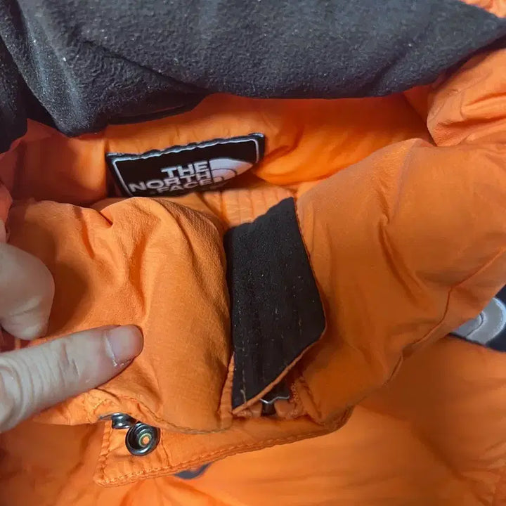 [BUNJANG] The North Face Summit 800 Orange Puffer Jacket / 노스페이스 써미트 오렌지 800 s