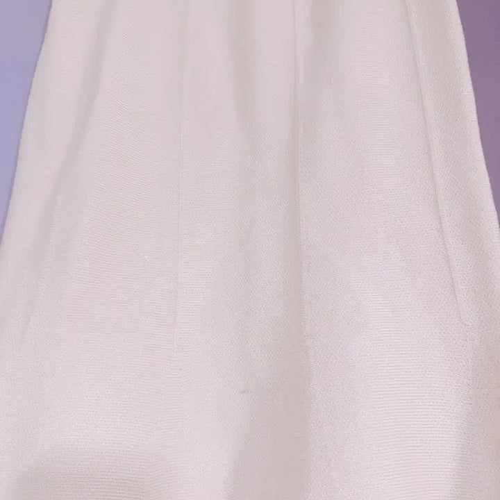 [BUNJANG] Ivory Knit Mermaid Skirt / 아이보리 니트 머메이드 스커트