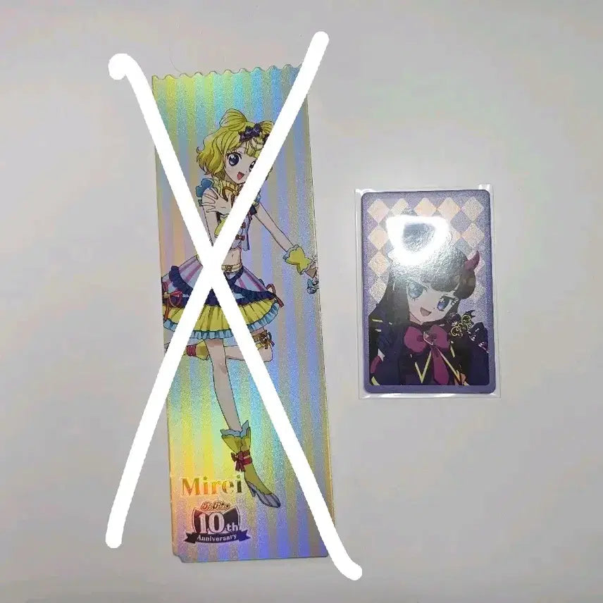 [BUNJANG] Pripara 10th Anniversary Popup Acrylic Ticket &amp; Photocard Set / 아로마 프리파라 10주년 팝업