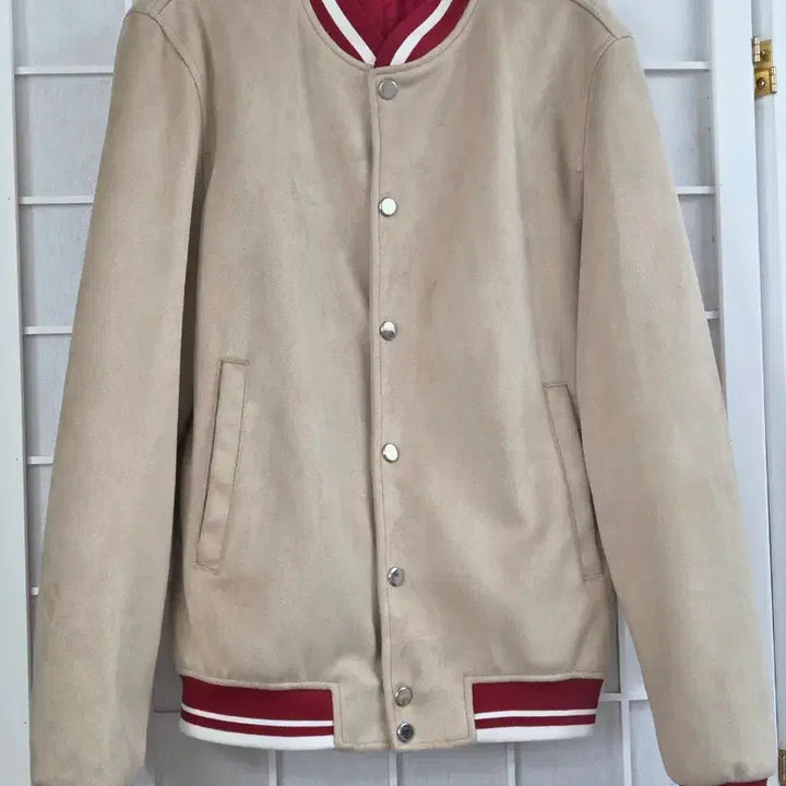 [BUNJANG] ZARA Suede Varsity Jacket / ZARA맨 스웨이드 바시티 자켓(S/38)