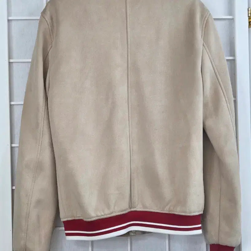 [BUNJANG] ZARA Suede Varsity Jacket / ZARA맨 스웨이드 바시티 자켓(S/38)